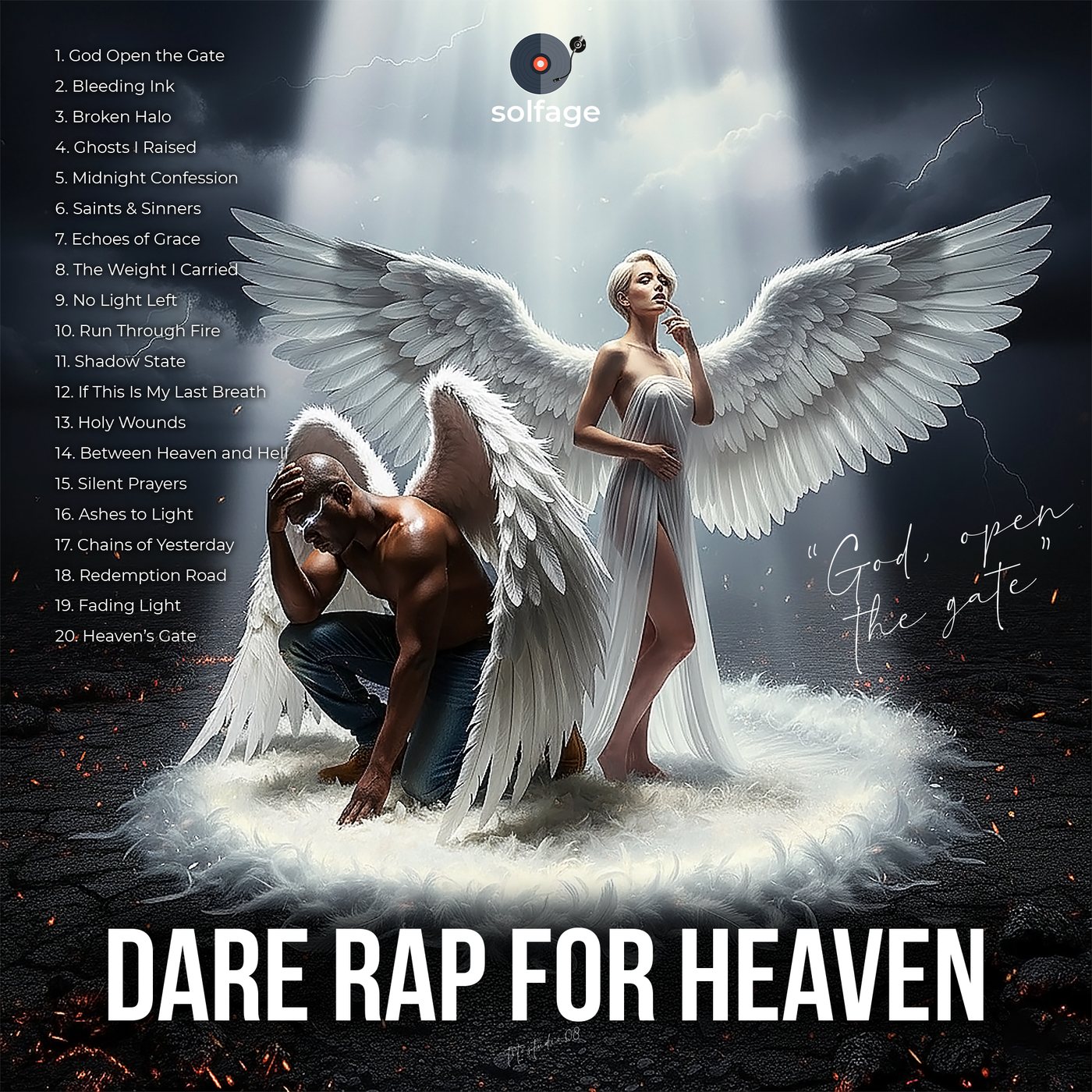 DARE RAP FOR HEAVEN POCHETTE 2